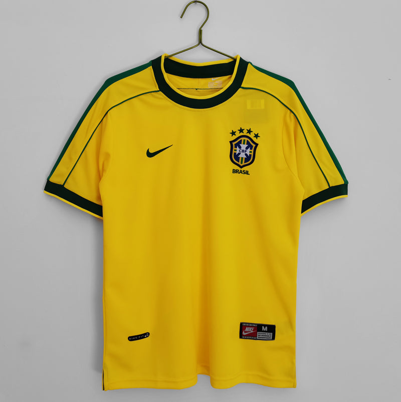 Camisa Retrô Seleção Brasil 1998/98